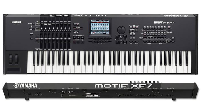 Yamaha Motif XF 7 Synthesizer Workstation